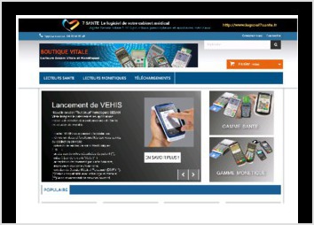 Boutique de vente de matériel informatique pour professionnels de santé.
Présentation du catalogue, remises possibles, gestion des frais de port, paiement sécurisé.