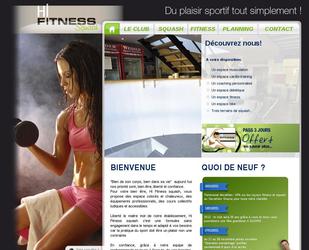 Site du Club de sport/fitness Hi-Fitness  Grasse.Ralis sous Drupal 7.Entirement ditable en BO.