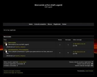 Site pour une guilde de Aion (jeu en ligne)
forum uniquement (en espagnol)
