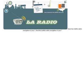 Conception d'un site radio pour un partenaire de BOS Group.