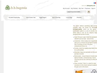 creation d un site e-commerce sous Magento pour bbbegonia , producteur de sacs rutilisables