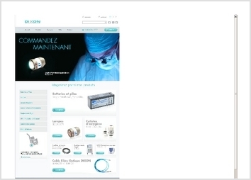 Un projet de commerce en ligne pour une société qui distribue ses produits médicaux aux centres de recherches, hôpitaux et universités.  Depuis 2008 Dixon est client et nous avons d'ailleurs travaillé sur le système de gestion interne de l'entreprise en collaboration avec un système existant 