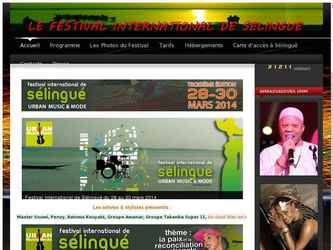 Festival annuel à Selingué au Mali