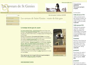 "Vente de foie gras de canard et de produits du Périgord. Produits artisanaux de Dordogne à St Genies