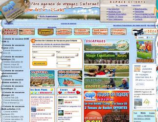 1re agence de voyages internet ddie au tourisme des enfants.