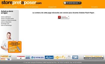 Vente en ligne de stores d extrieurs, accessoires, motorisation et pices dtaches.Paiement scuris Crdit Agricole.Backoffice : bibliothque photos et couleurs RAL, gestion des fiches produits, des tarifs, des accessoires et pices dtaches, suivi des commandes.Modification par le client du titre de page, de la phrase de description et des mots cls pour le rfrencement