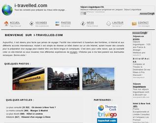 Site personnel regroupant des expériences et des informations pratiques sur les voyages.