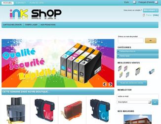 site e-commerce de cartouches d'encre et toners