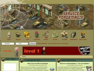 DOFUS - Service Forgemagie. Tout savoir sur la Forgemagie : Vidos, Conseils et entraide Forgemagie. Wiki/Guide Disponible. ExiTeD 2009-2010