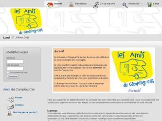 Site mettant en relation les camping caristes et les particuliers ou sociétés disposant d'hébergements