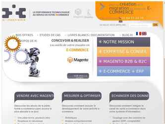 Site sous wordpress, amélioré pendant mon deuxième stage dans leur entreprise de Mai 2012 à Mai 2013. Ajout de pages, passage à une version supérieure de Wordpress, retouches d'images, changement des menus, création de la branche UK du site (http://www.x2i.fr/uk/)
Les développements se sont étalés sur 1 an à mesure que les demandes de la société évoluaient, et en parallèle de mes autres tâches.