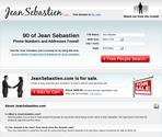 un site web pour le chanteur Jean Sebastien Scarcez 
