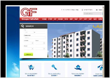 Site web pour une agence immobilier