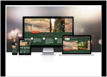 Cr&eacute;ation du site marchant, de la charte graphique et des photographies.