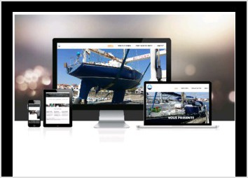 Création d'un site vitrine pour un particulier mettant en vente son voilier.