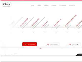 24/7 est une entreprise sp&eacute;cialis&eacute;e dans les &eacute;v&eacute;nements marketing.

Technologies utilis&eacute;es: ActionScript 3.0, JSON, Flash, Photoshop