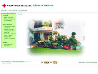 Ralisation du site web de la Rsidence Stphanie - tablissement d hbergement pour personnes ges dpendantes 