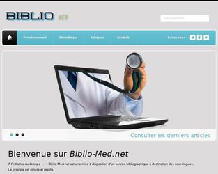 Bibliothèque privée à destination de neurologues français.
Ce site va leur permettre de consulter des synthèses des différents articles médicaux mondiaux sur les sujets qui les intéressent.
Après la consultation, ils auront la possibilité de télécharger les articles qu'ils souhaitent avoir en totalité.

Le site préviendra automatiquement la société propriétaire ainsi que ses représentants pour une traçabilité des articles téléchargés dans un souci de respect des droits d'auteur.