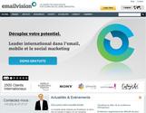 Cration, ralisation et mise en production du site corporate d Emailvision, conu en 12 langues sous Drupal.