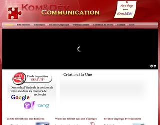 Cr&eacute;ation de site internet et communication pour les entreprises