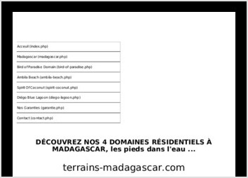 Sur ce projet ,j'ai été contacté par une cliente Franco-Malgache pour la conception de son site web.Le but était de promouvoir son activité dans l'immobilier et l'achat de terre sur l'ile de Nosy Be à Madagascar.Le site propose d'avoir des aperçu des terres ainsi que les constructions déjà entrepris.