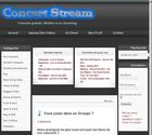 Site présentant une liste de concerts visible en streaming et gratuitement. Le site est fait et administré avec le CMS Joomla.