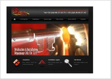 Site internet pour un professionnel en serrurerie et portail motoris&eacute;