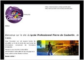 Realisation du site internet du LP Coubertin de Calais, charte graphique personnalisee, et realisation de plaquettes associees.
Base Joomla pour pouvoir gerer le site en toute autonomie par l quipe enseignante.
Formation de l quipe pdagogique  l utilisation du site.
