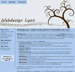 R�alisation compl�te. Site Joomla. Cr�ation du template.