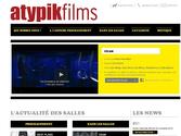 Site de présentation des films du distributeur Atypik Films