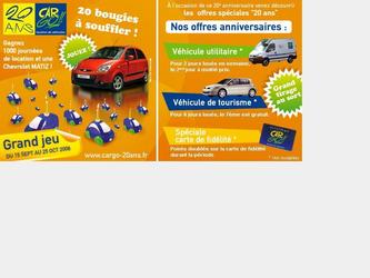 Bannire anime Flash pour la home du site franchise-cargo.fr / Dclinaison autres formats (5)Socit B-NM