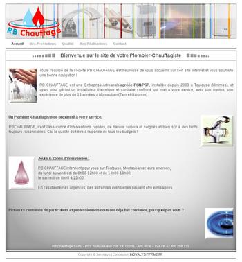 Site pour artisan.