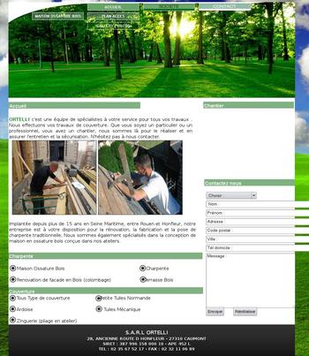 Site professionnel mettant en avant les particularités du travail de couverture et de charpente auprès d'un de mes clients. Le but de ce site et de pouvoir optimiser un manque à gagner en étant présent sur le Web.