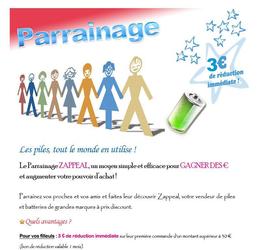 Ralisation d une page web pour promouvoir le module parrainage du site Internet.