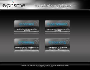 Site Internet d'une agence marketing r&eacute;alis&eacute; sous Wordpress