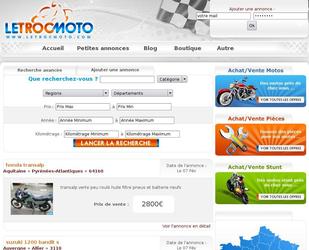 Ralisation d un site internet de petites annonces orient moto