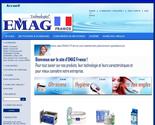 Site de présentation des produits de la société Emag France, boutique en ligne