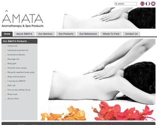 Site web des produits de Spa