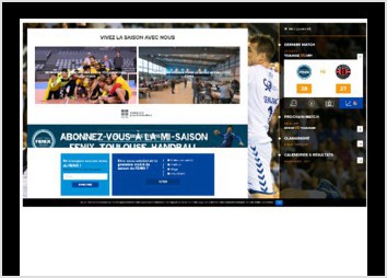 Ralisation du site web du club de handball de Toulouse sous Wordpress. Missions effectues : Intgration du design, paramtrage de Wordpress, dveloppement d un plugin Wordpress grant les statistiques des joueurs, mise en place de la boutique en ligne ...