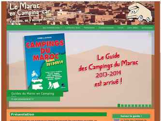 Site internet touristique présentant le Maroc dans l'optique d'une excursion en Camping-car.
Petite boutique e-commerce inclue pour la vente de livres et/ou fascicules...
Réalisé en PHP et jQuery.
Back-Office Personnalisé avec, entre autre, gestion avancée des commandes de la boutique.