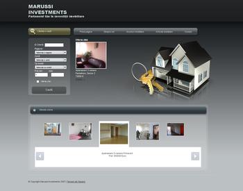 site d un agence immobiliere roumaine, tehnos: PHP4 objet,Javascript, AJAX, MySQL, Google Maps