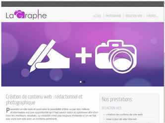 Conception et r&eacute;alisation de la charte graphique
Integration sur CMS Wordpress 
Creation du logo
Formation
Referencement
Creation de formulaire de devis
Gestionnaire d'images 
