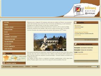 Site portail Typo3 pour la commune de Rbnacq