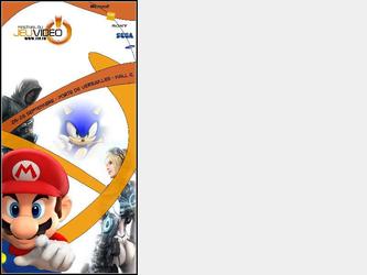 Affiche pour le salon des jeux vid�os de Paris