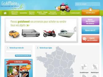 Go Affaire - Faire Ensemble des Affaires - Deals - Petites Annonces - Communautés