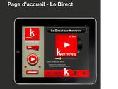 Application d'écoute d'émission de la Radio Kernews avec option Direct ou différé. Téléchargement de l'émission écoutée après visualisation de  sous-titres. Page d'écoute du direct 'ON AIR" de la radio.