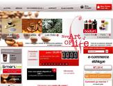 Cr�ation du design du site internet en collaboration avec un d�veloppeur. Template des pages home, listing et product.