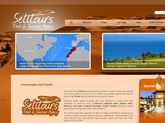 Site Internet Agence de voyageCharte graphique avanc�e