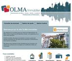 Ce site est en cours de développement.
Il présente l'agence immobilière Olma et donne accès aux annonces immobilières de celle-ci.