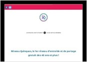 Site internet de loisirs et d'aide aux Séniors